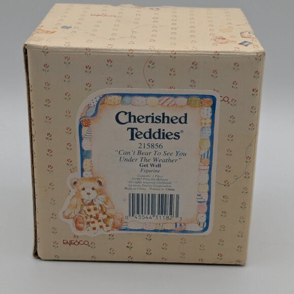 Cherished Teddies Get Well Can't Bear to See You Under the Weather (215856) 1997 - Picture 8 of 10